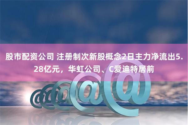 股市配资公司 注册制次新股概念2日主力净流出5.28亿元,华虹公司、C爱迪特居前